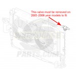 26836457 - A/C High Side Hose, Compressor & Condenser